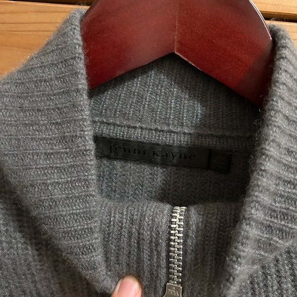 Jenni Kayne Half-Zip Cashmere Sweater - Picture 6 of 8